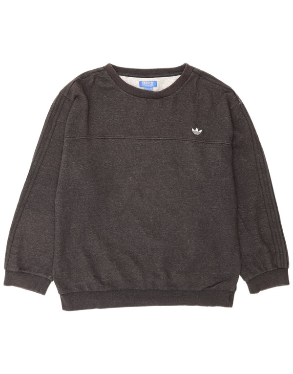 Adidas Herre Sweatshirt Jumper XL Grå Bomuld