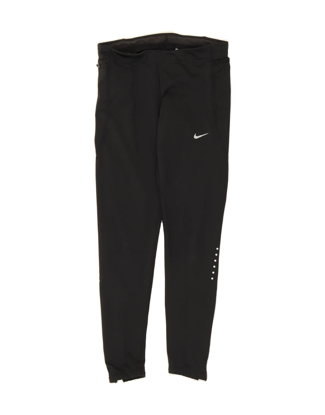 NIKE Womens Dri Fit Leggings UK 8 Small  Black Polyester Vintage Nike and Second-Hand Nike from Messina Hembry 