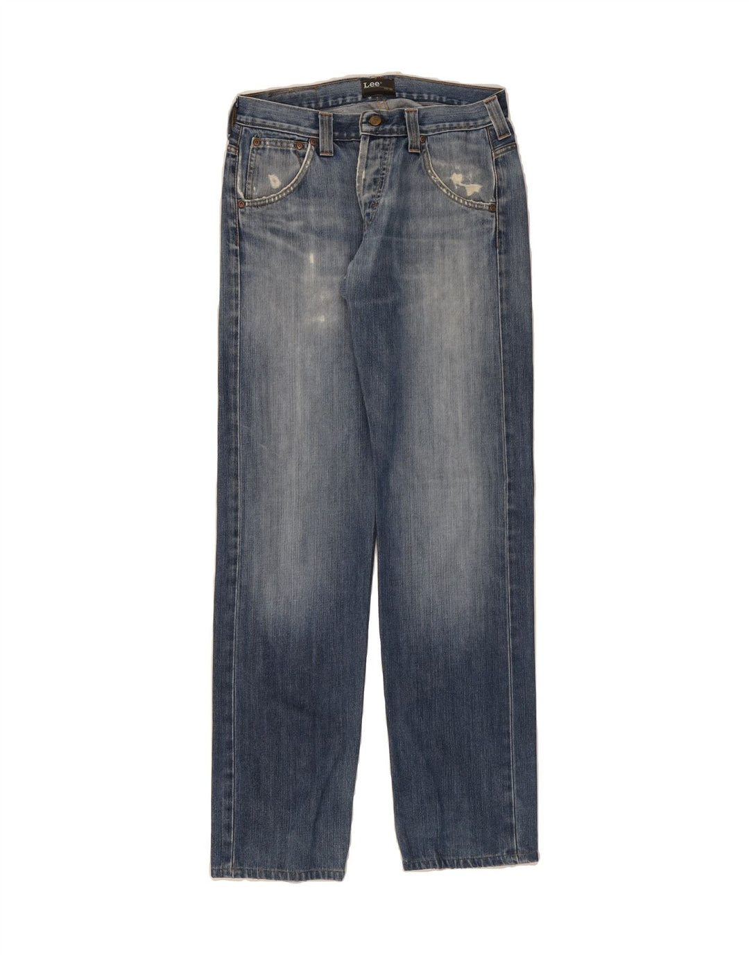 LEE Mens Ripley Straight Jeans W31 L34 Blue Cotton Vintage Lee and Second-Hand Lee from Messina Hembry 