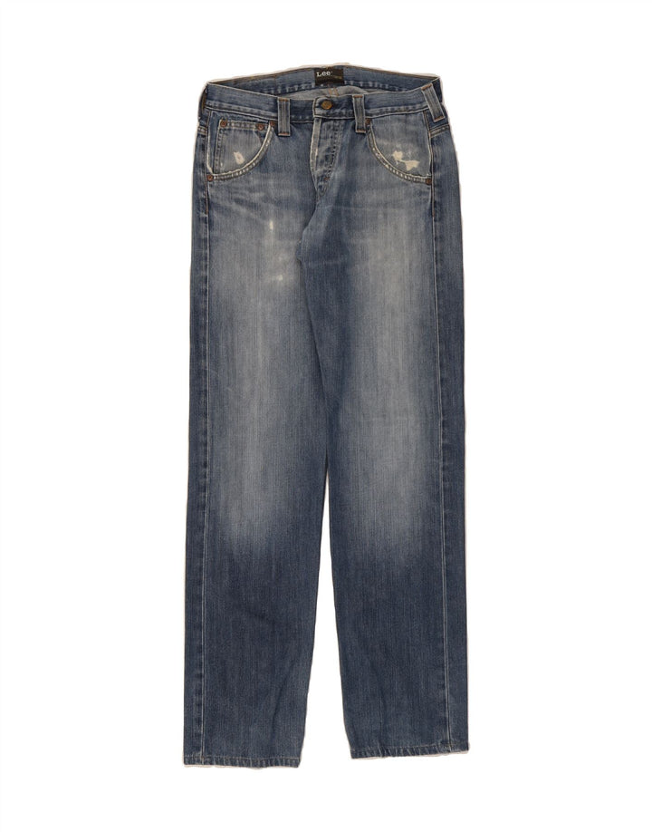 LEE Mens Ripley Straight Jeans W31 L34 Blue Cotton Vintage Lee and Second-Hand Lee from Messina Hembry 