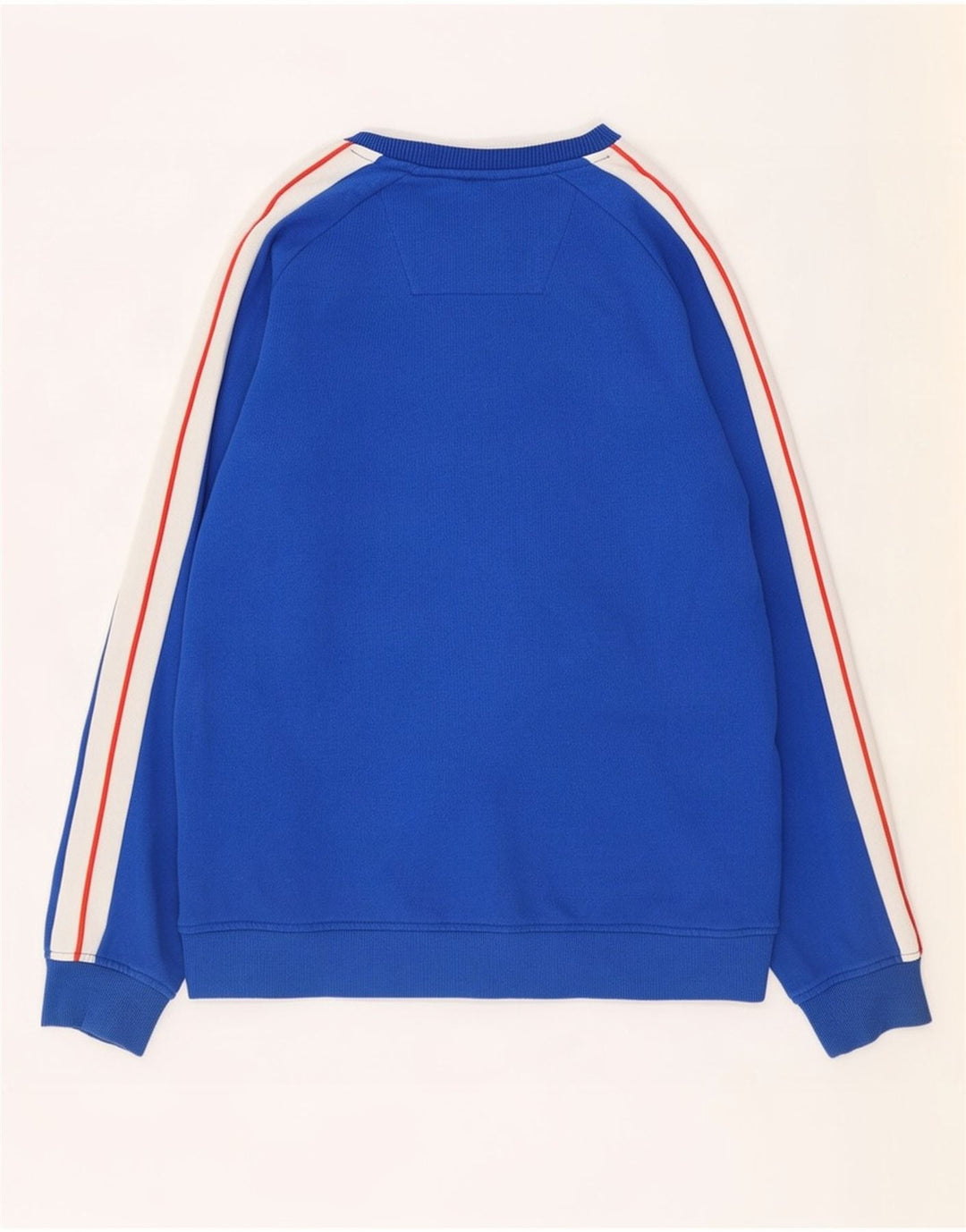 Nautica Herre Grafisk Sweatshirt Jumper Stor Blå Colourblock Bomuld