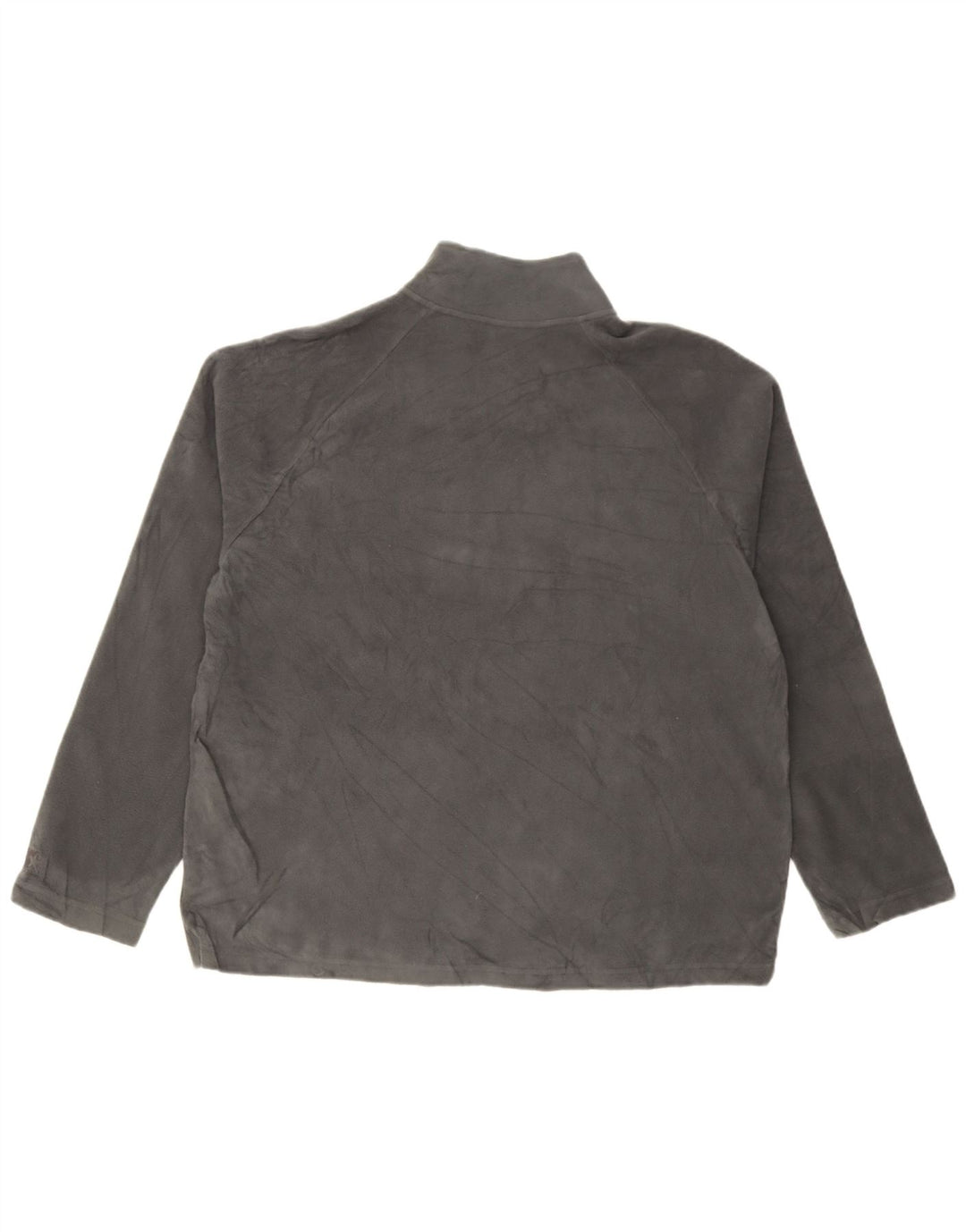 Starter Herre lynlås-hals Fleece Jumper UK 42/44 Stor Grå Polyester