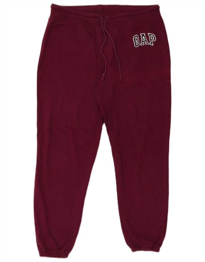 Gap Herre grafisk træningsdragt Bukser Joggers Medium Burgundy Bomuld