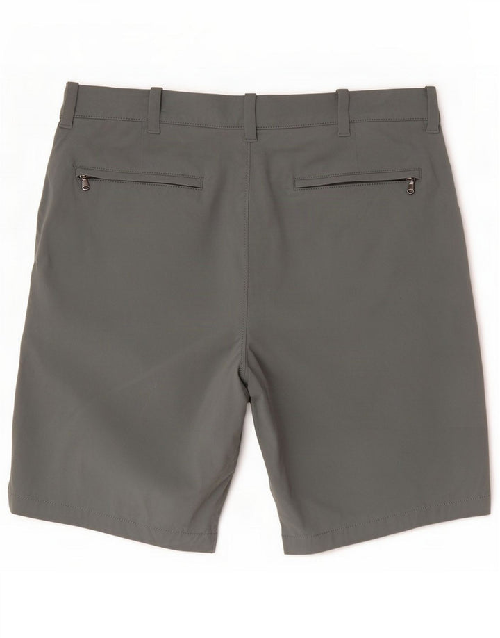 J. Crew Herre Chino Shorts Medium W33 Grå Nylon
