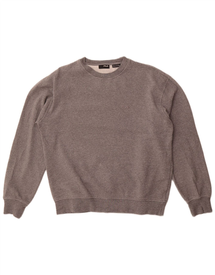 Fila Sweatshirt til mænd mellem grå bomuld
