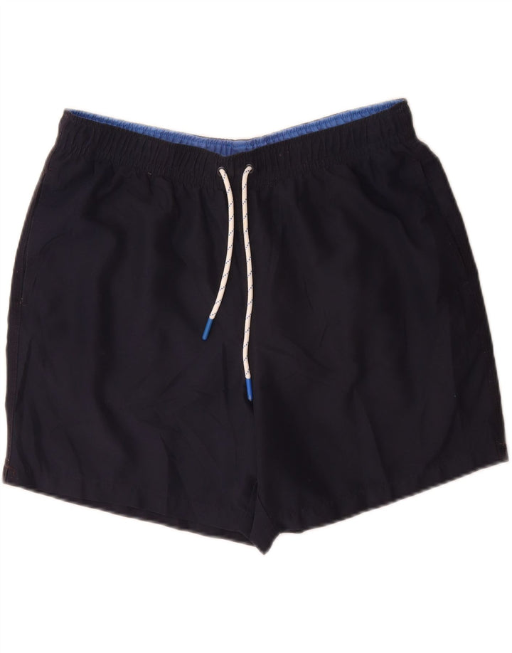 Marks & Spencer Badeshorts til mænd store marineblå polyester