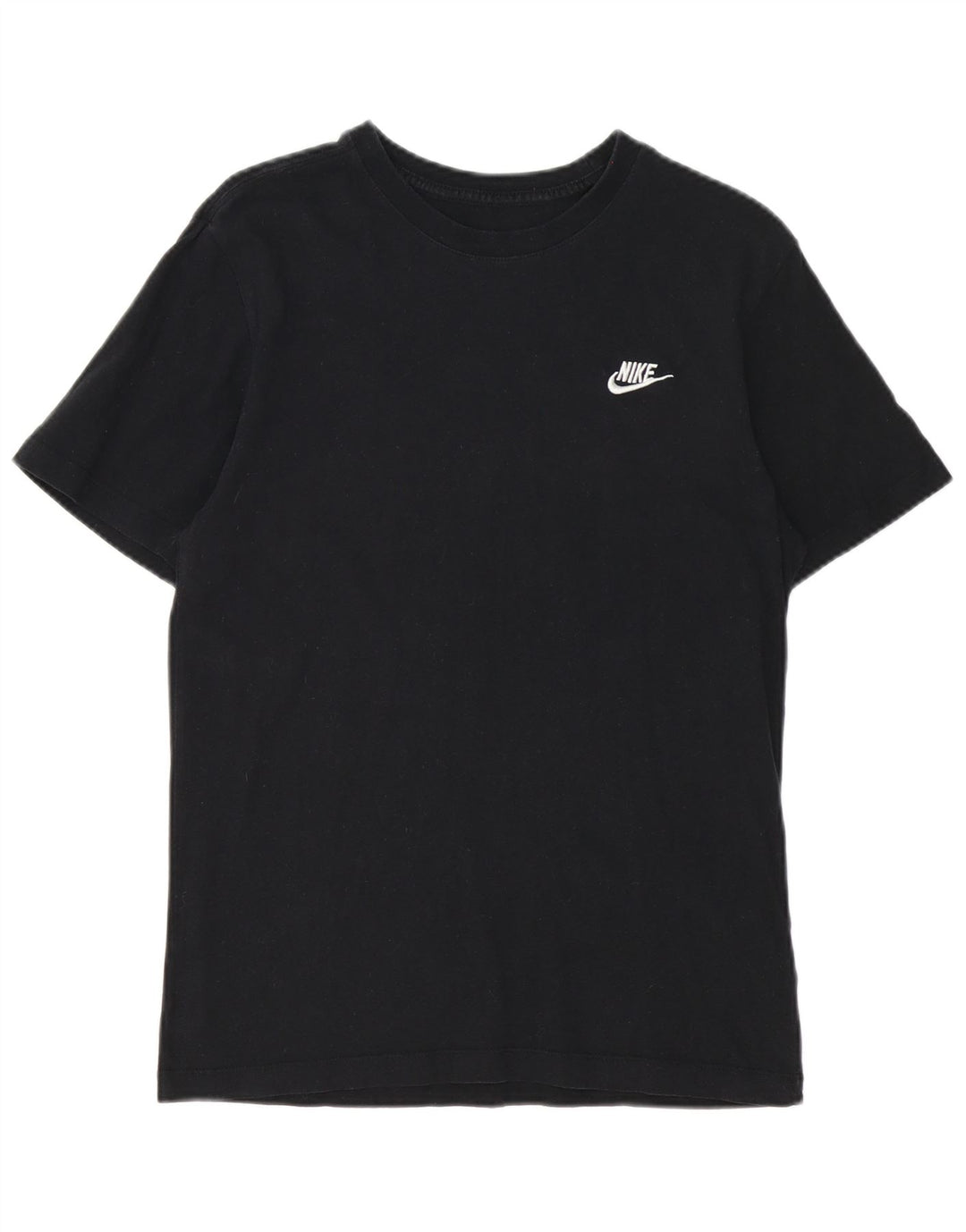 Nike T-shirt top lille sort bomuld til mænd