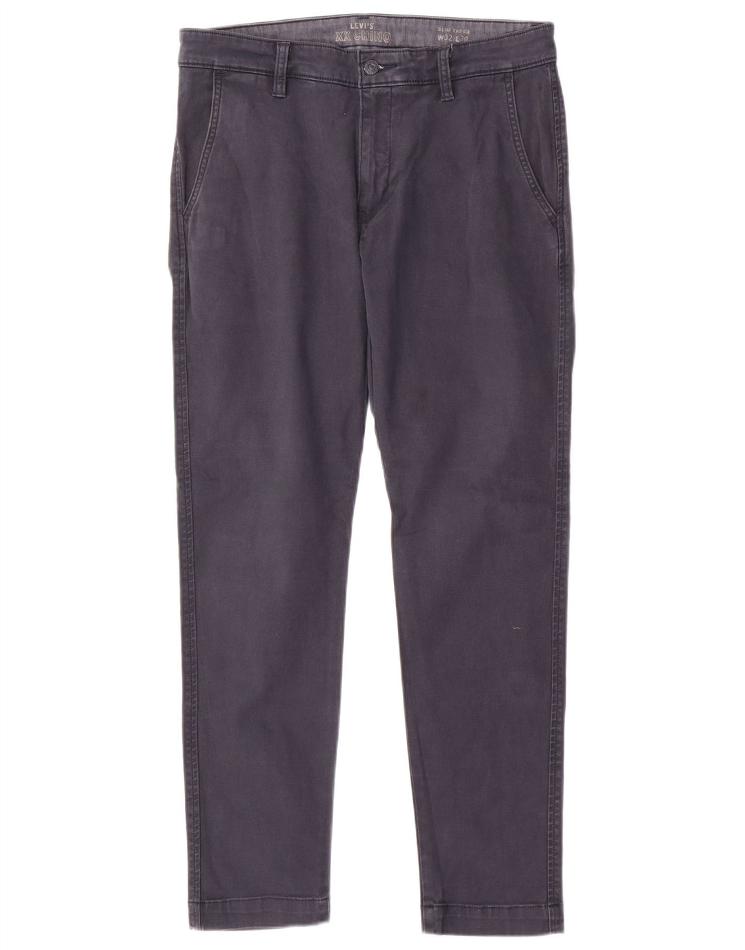 Levi's Herre Slim Tapered Chino Bukser W32 L30 Marineblå Bomuld