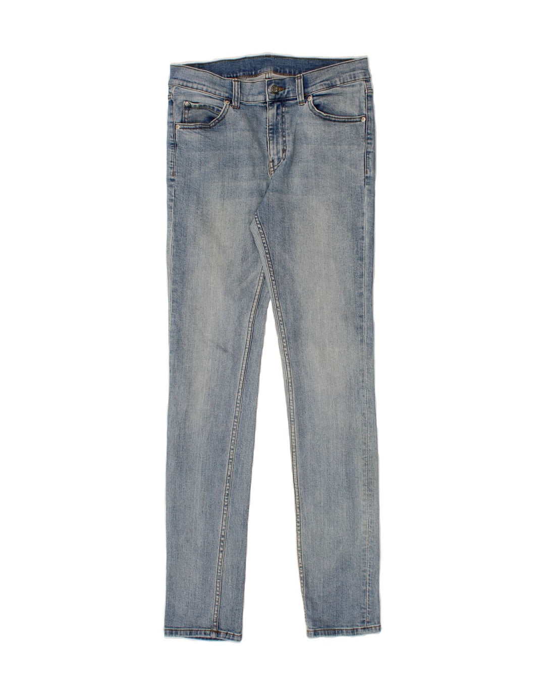 CHEAP MONDAY Womens Skinny Jeans W30 L34 Blue Cotton Vintage Cheap Monday and Second-Hand Cheap Monday from Messina Hembry 