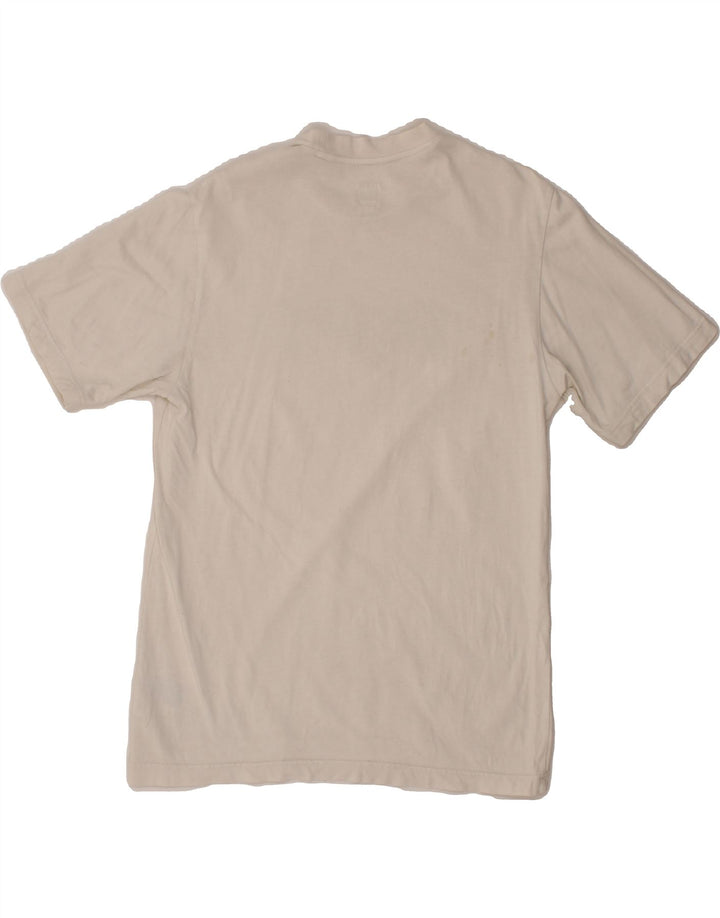 ADIDAS Mens Graphic T-Shirt Top Medium White Cotton Vintage Adidas and Second-Hand Adidas from Messina Hembry 