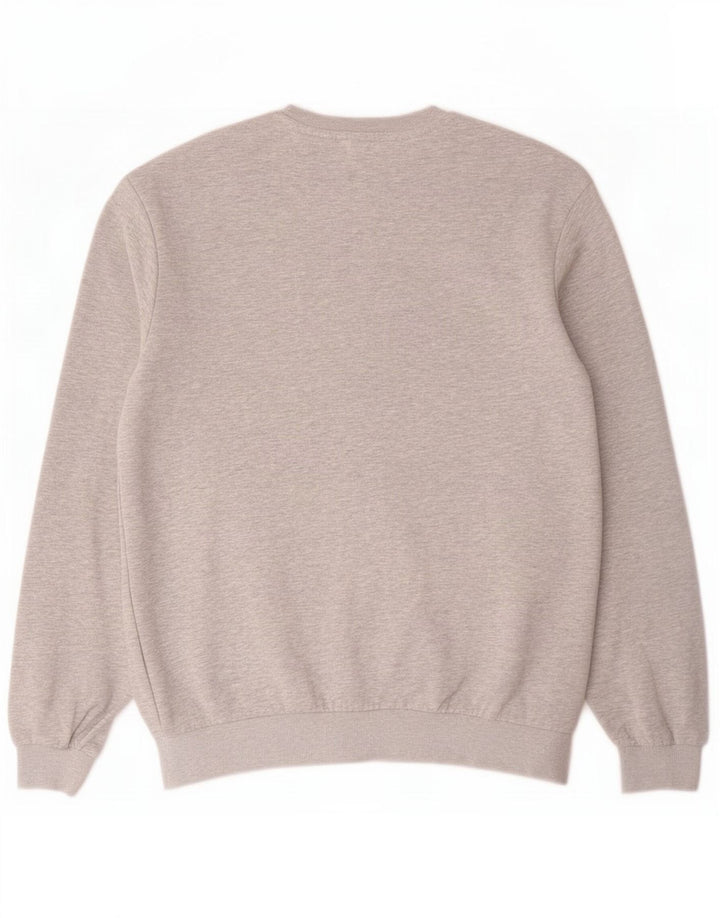 Fila Sweatshirt til mænd, lille grå flækket bomuld