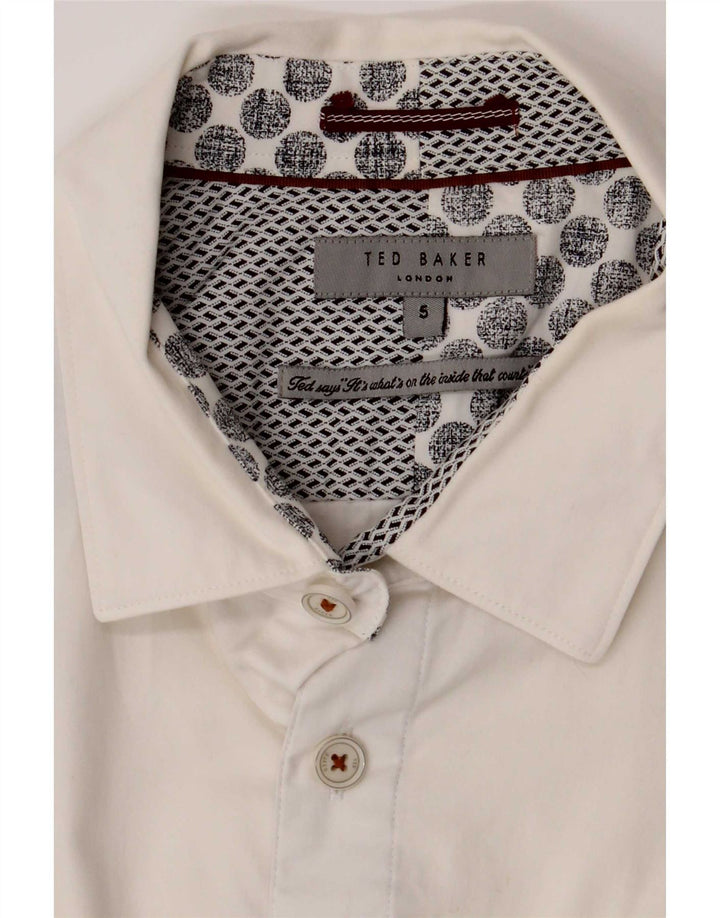 Ted Baker herreskjorte str. 5 XL Hvid bomuld