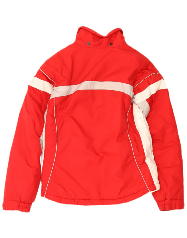 Columbia Girls Windbreaker Jacket 14-15 år Rød Colourblock Nylon