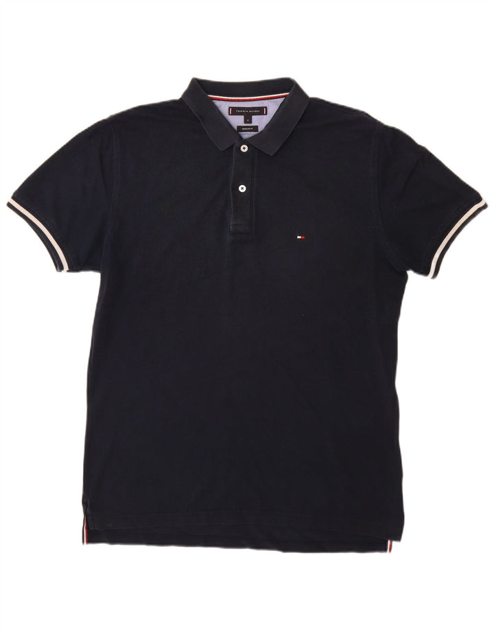 Tommy Hilfiger Herre Regular Fit Polo Shirt Medium Navy Blue