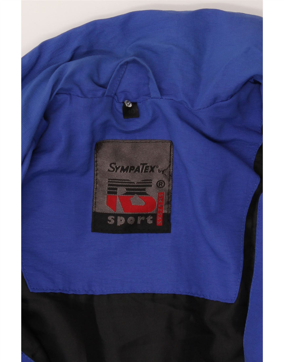 SYMPATEX Womens Oversized Windbreaker Coat EU 40 Medium Blue Polyamide Vintage Sympatex and Second-Hand Sympatex from Messina Hembry 