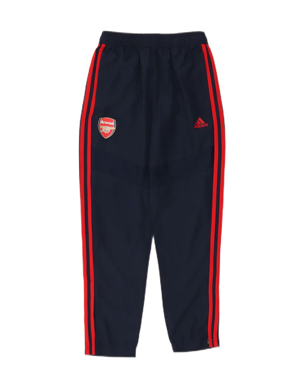 ADIDAS Boys Arsenal træningsdragt Bukser 11-12 år Navy Blue Polyester