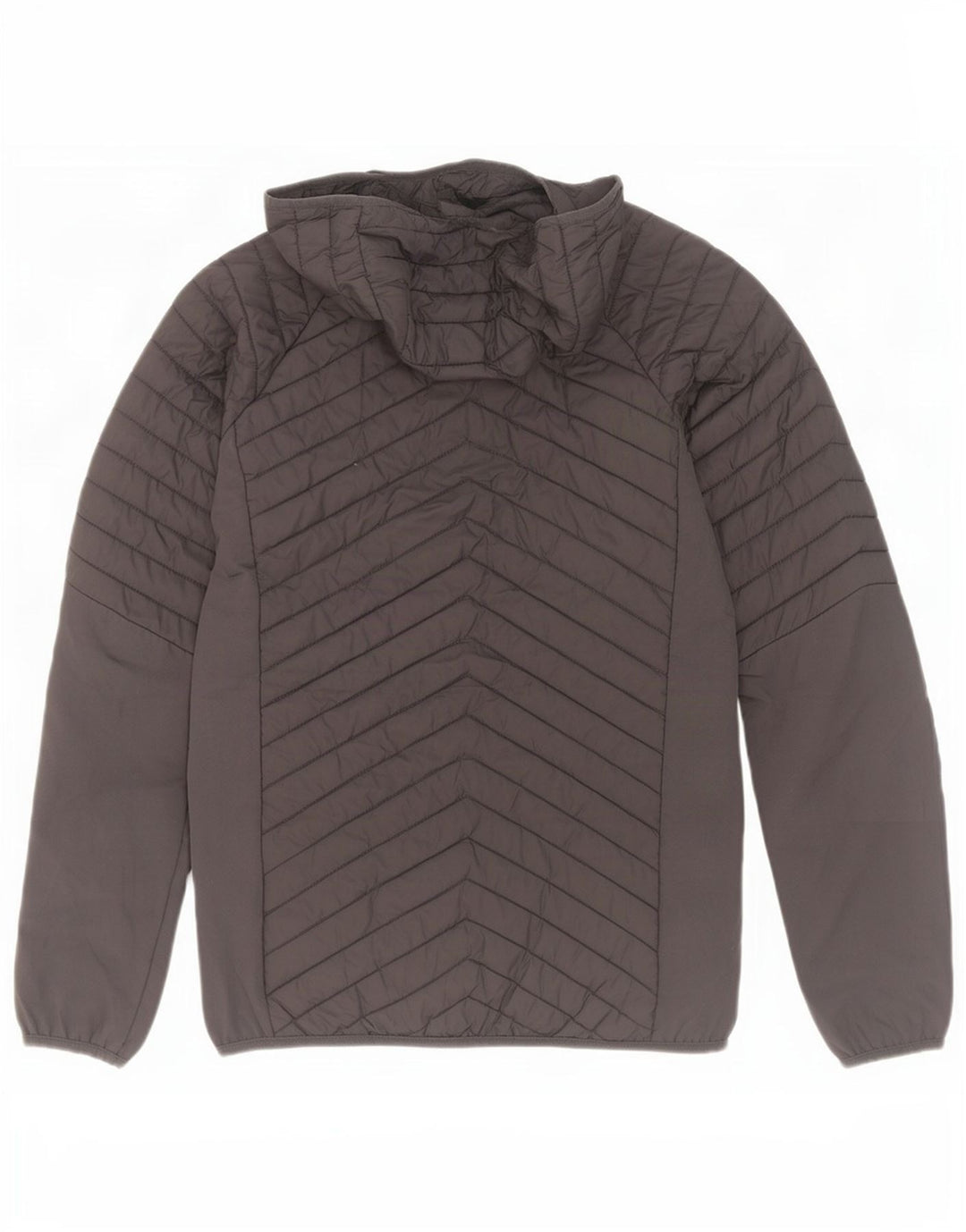 Mountain Warehouse Herre hættepolstret jakke UK 34 XS Grå Polyester