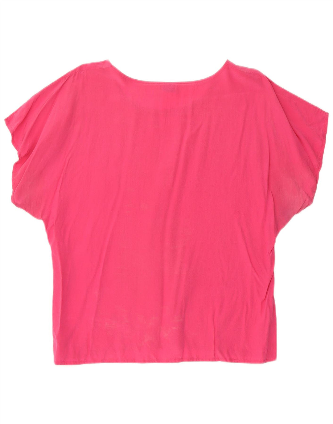 MARELLA Damebluse Top UK 16 Large Pink Silk
