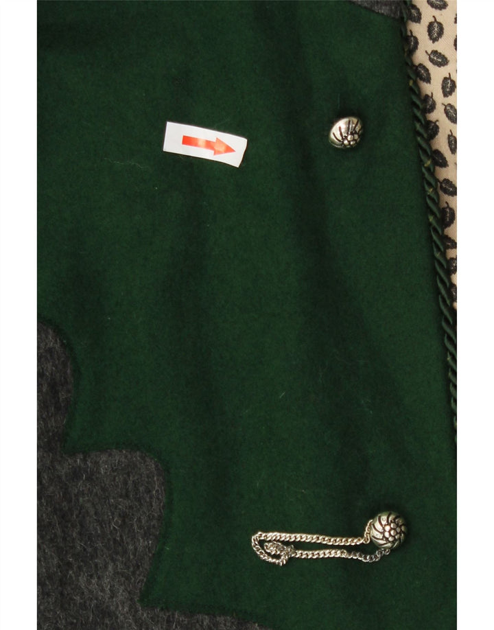 Vintage hættejakke til kvinder One Size Grå