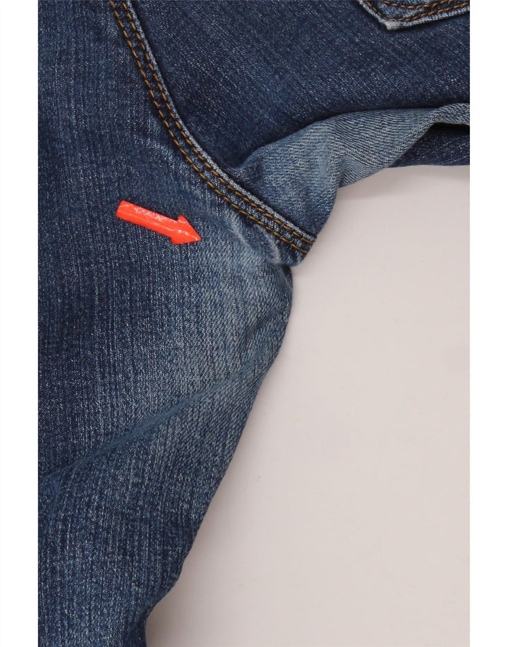 Levi's Dame 570 Straight Jeans W28 L28 Blå Bomuld
