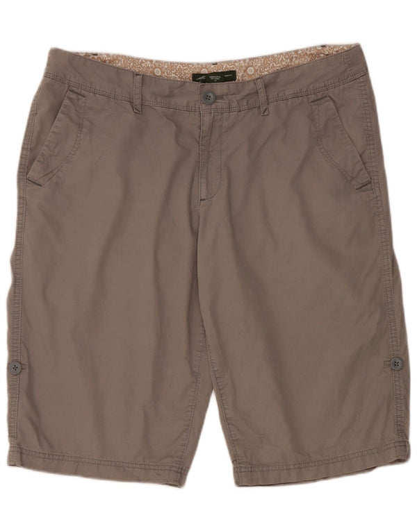 Eddie Bauer Dame Chino Shorts US 12 Large W34 Grå Bomuld