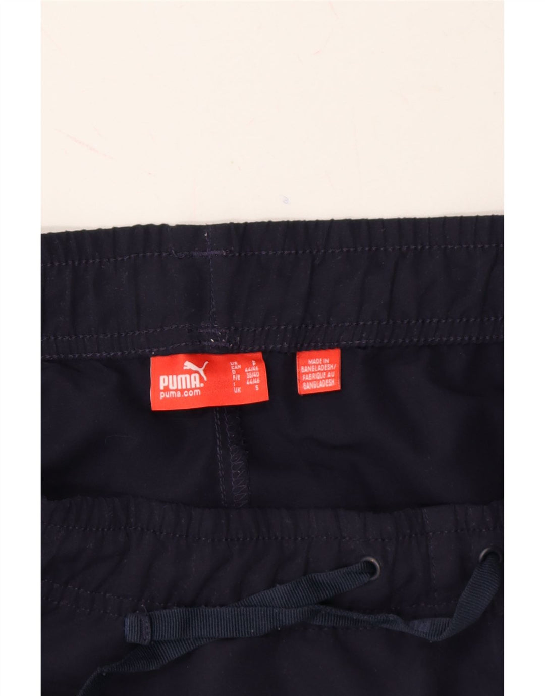 PUMA Mens Bermuda Sport Shorts Small  Navy Blue Vintage Puma and Second-Hand Puma from Messina Hembry 