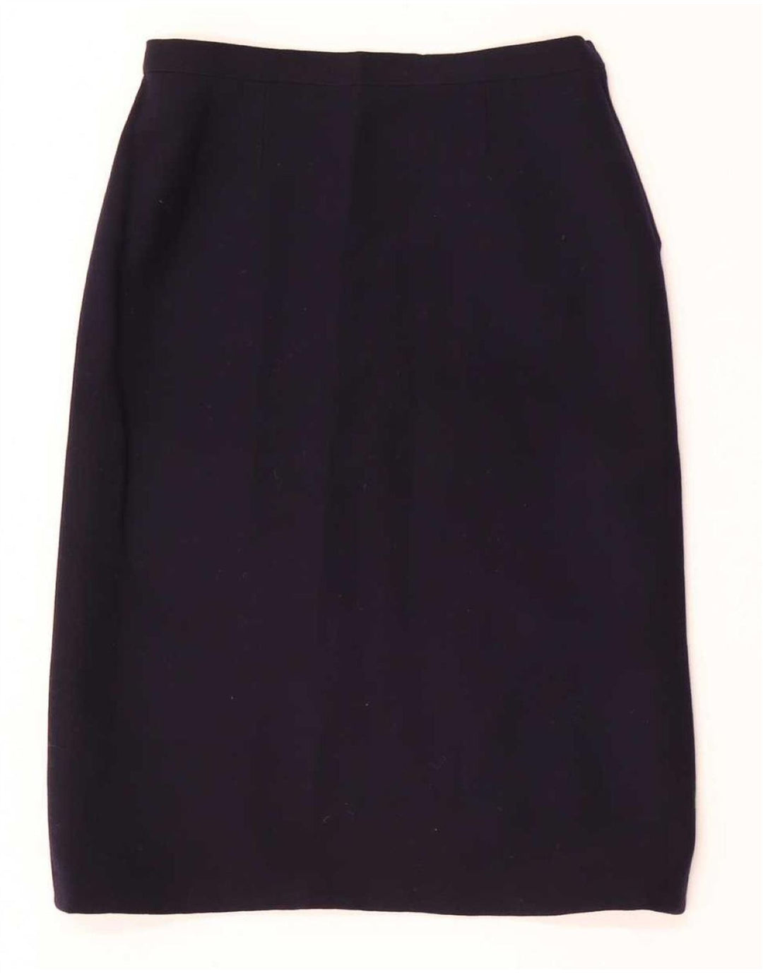 Max Mara Dame 2-delt nederdelsæt IT 44 Medium W26 Marineblå