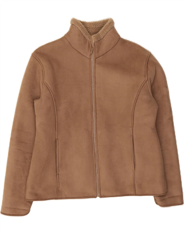 Womens Sherpa Jacket UK 18 XL Vintage Jack Murphy and Second-Hand Jack Murphy from Messina Hembry 