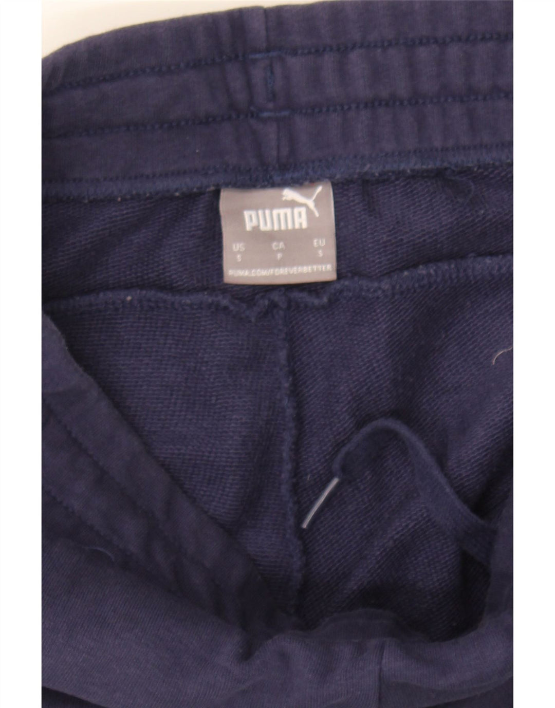PUMA Mens Tracksuit Trousers Joggers Small  Navy Blue Vintage Puma and Second-Hand Puma from Messina Hembry 