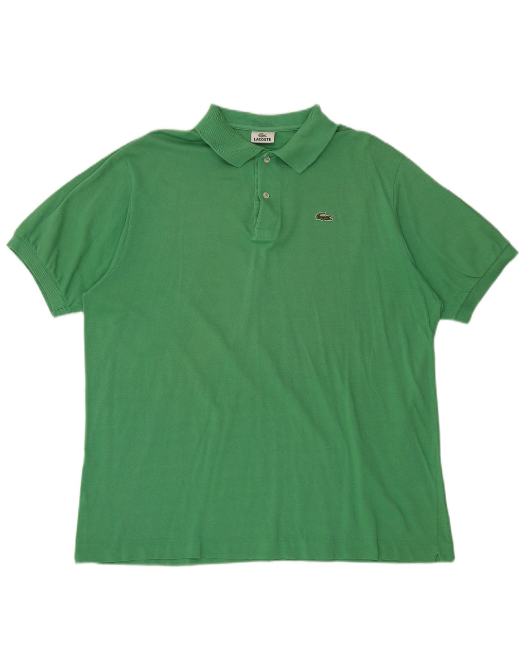 Lacoste Herre Polo Shirt Str. 7 2XL Grøn Bomuld