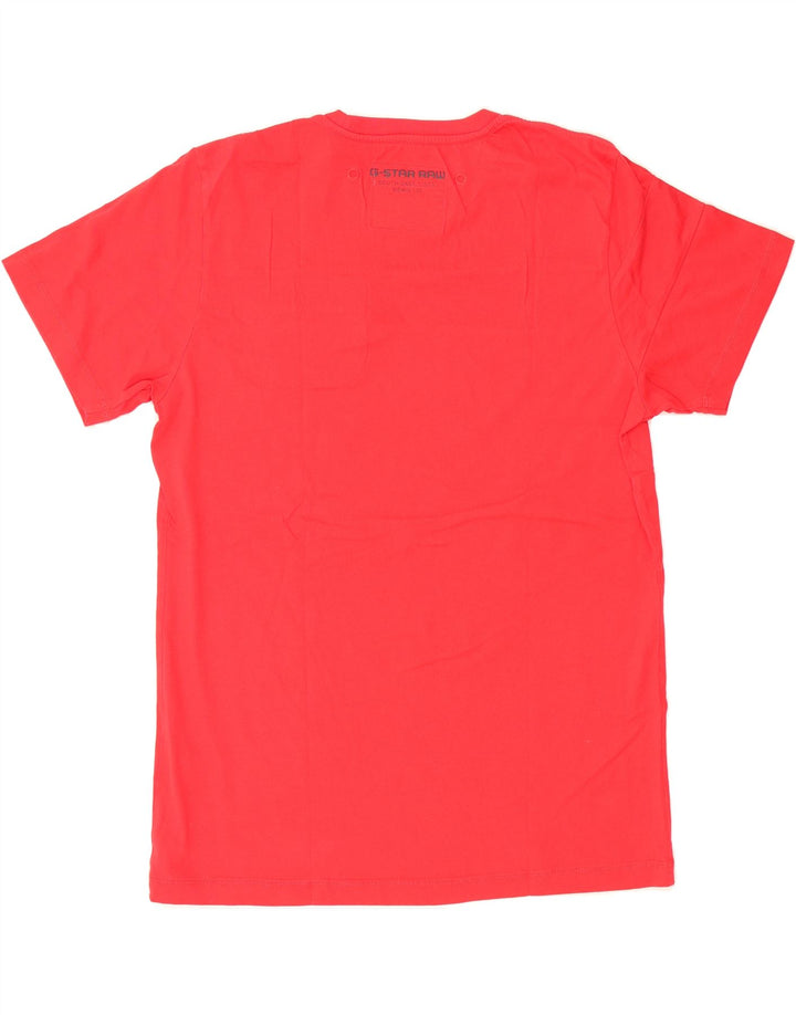 G-STAR Mens T-Shirt Top XL Red Cotton Vintage G-Star and Second-Hand G-Star from Messina Hembry 