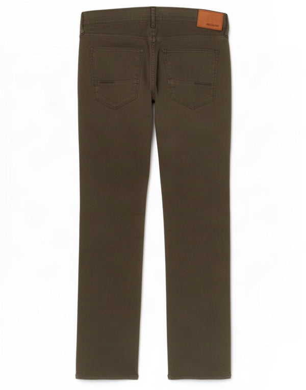 Meltin' Pot Mens Straight Jeans W34 L34 Green Cotton