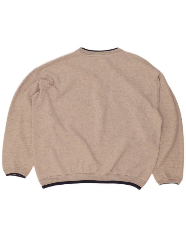 Boston Herre Grafisk Sweatshirt Jumper XL Grå Bomuld