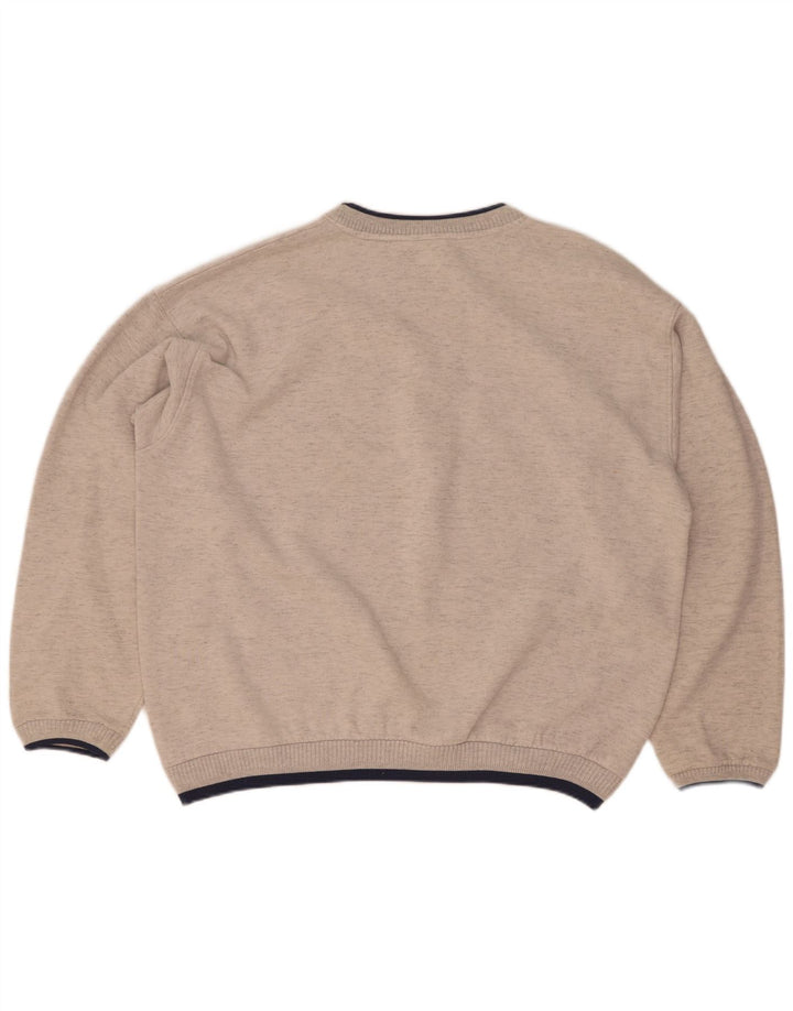 Boston Herre Grafisk Sweatshirt Jumper XL Grå Bomuld