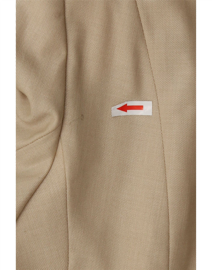 Escada Dame Blazer Jacket IT 40 Lille Beige Uld