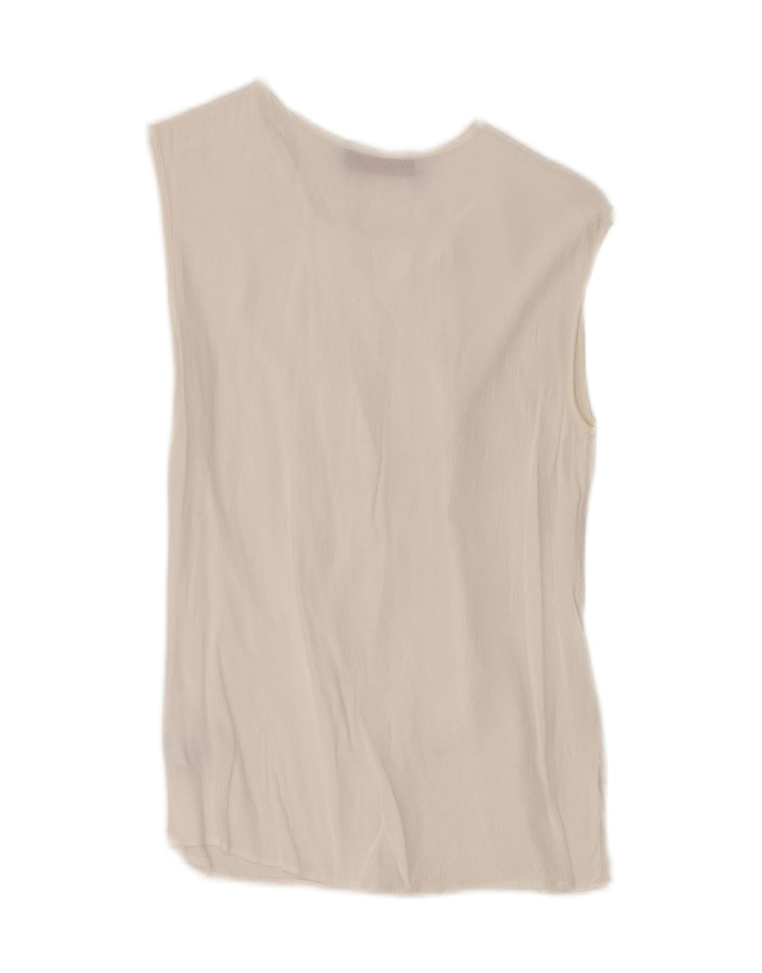 Trussardi Jeans Damebluse Top IT 40 Small White Viscose