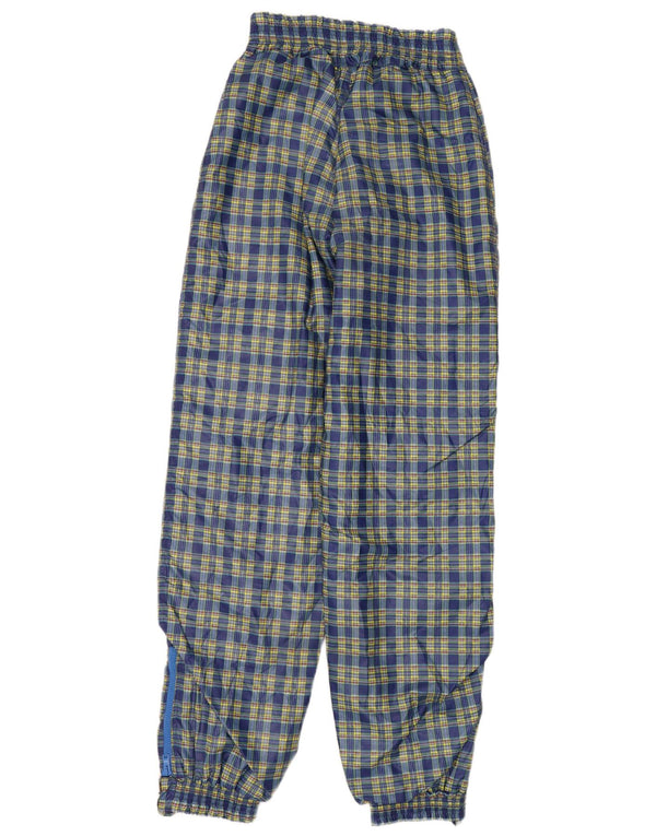 Vintage kvinders højtaljede vindjakkebukser IT 44 Medium W26 L32 Navy Bl