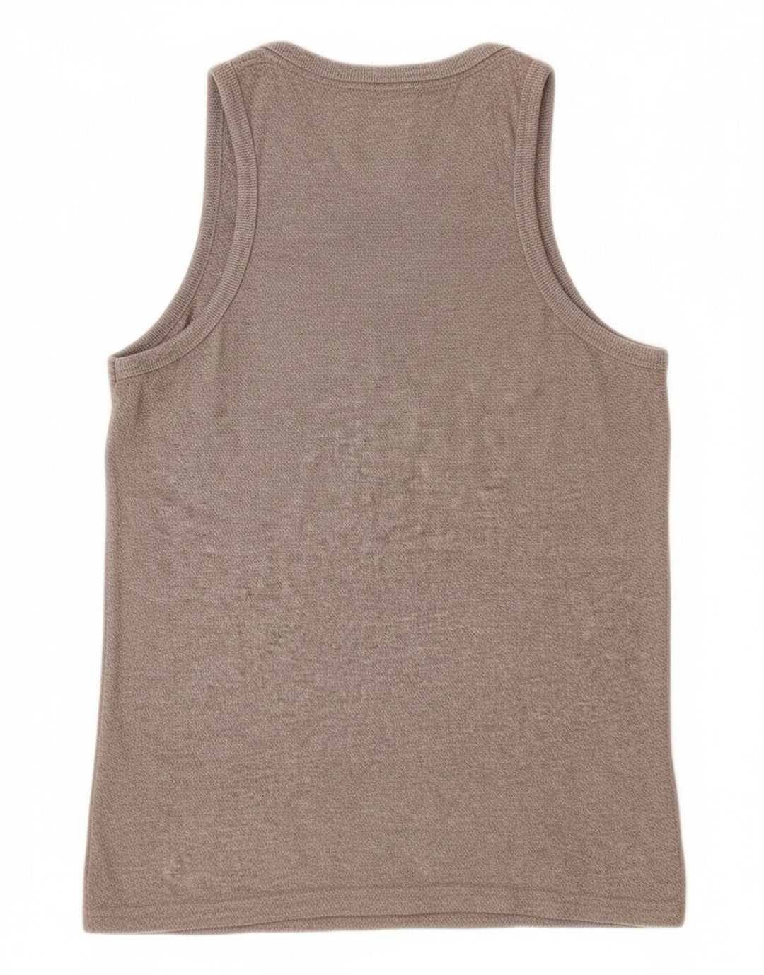 Superdry Grafisk Vest-top til mænd, lille grå flækket bomuld