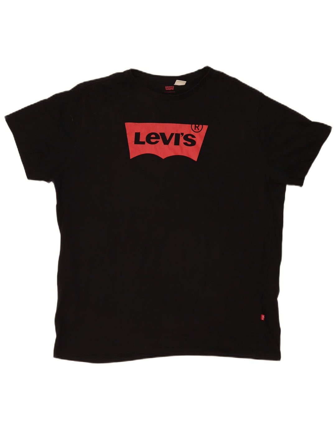 Levi's Herre grafisk T-shirt top XL sort bomuld