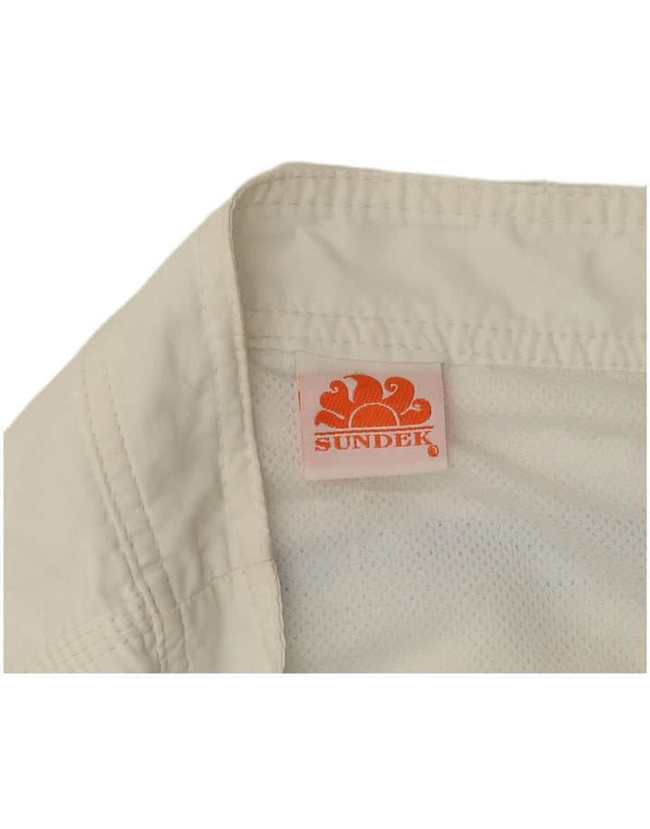 Sundek Herre Badeshorts Stor Hvid