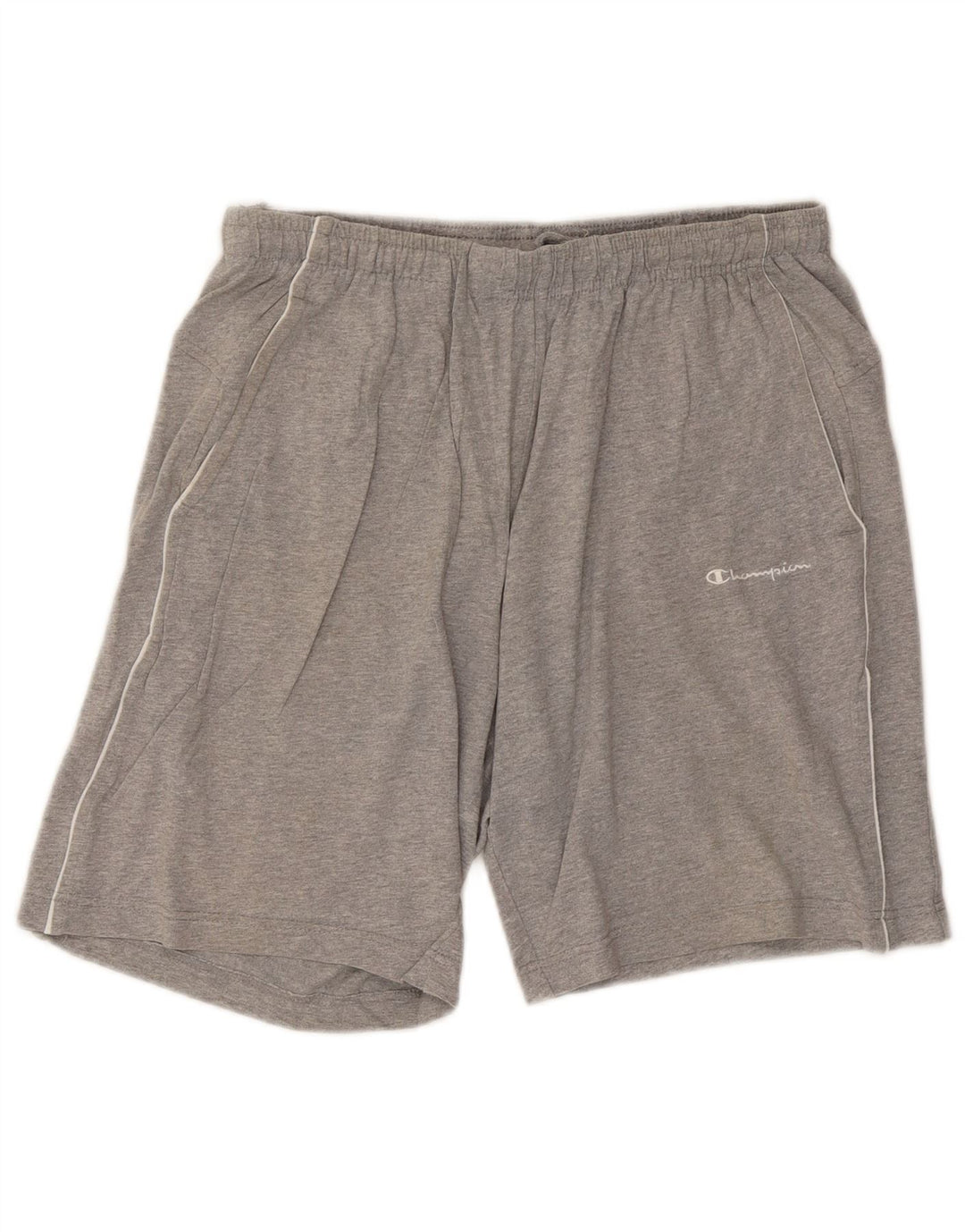 Champion Sports Shorts til mænd, store, grå flækkede