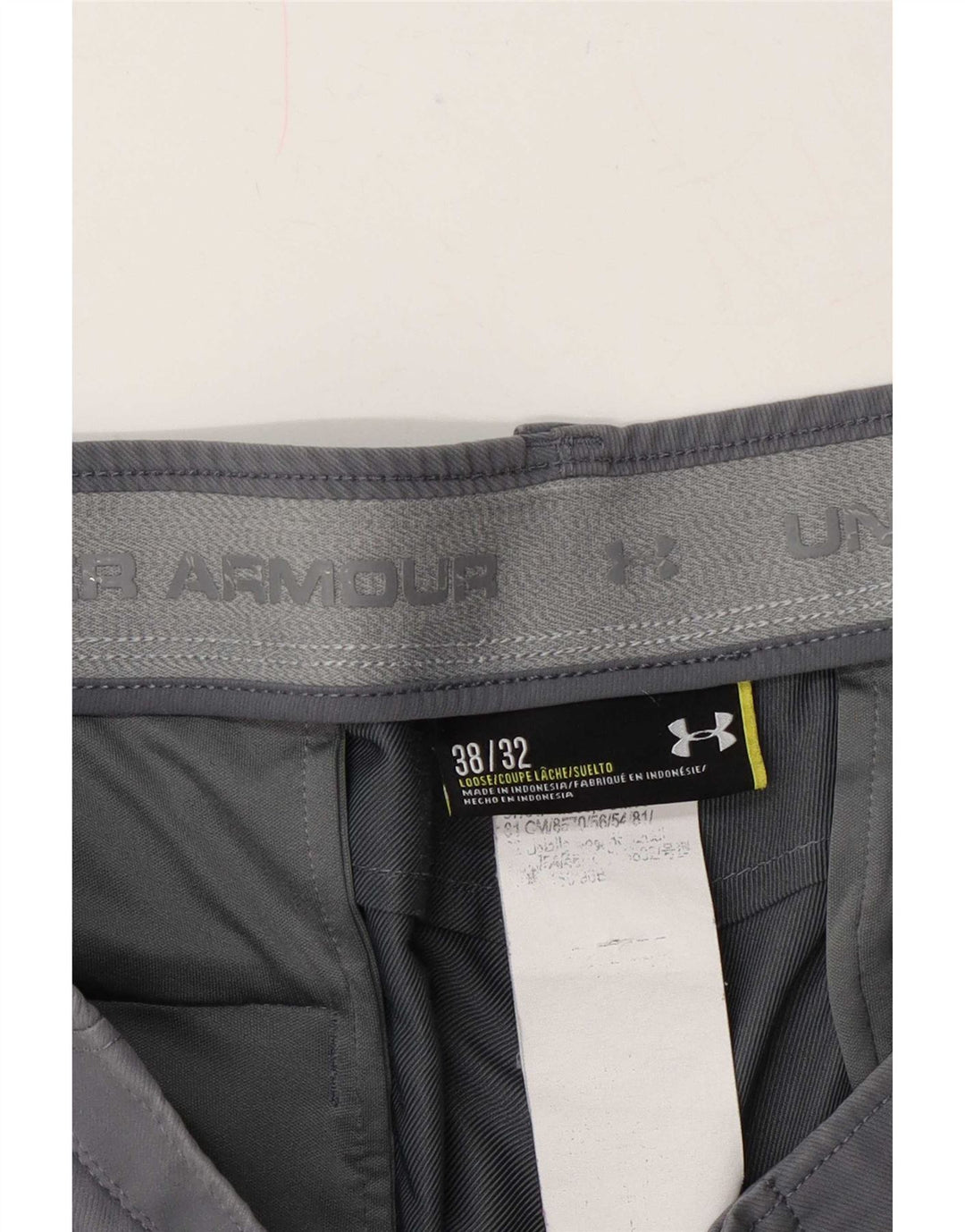 Under Armour Lige Chinobukser til mænd W38 L32 Grå