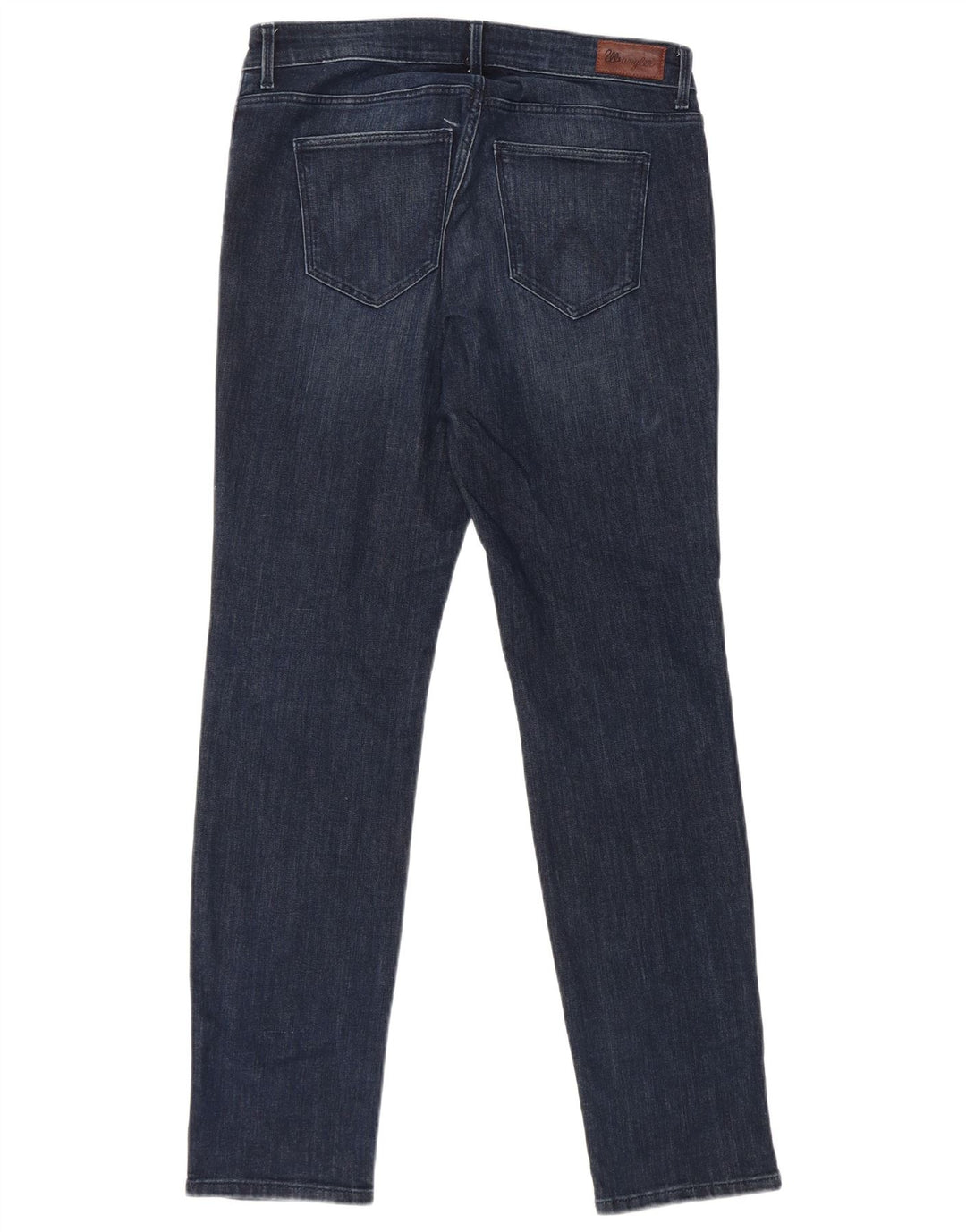 Wrangler Dame Slim Jeans W31 L30 Blå Bomuld