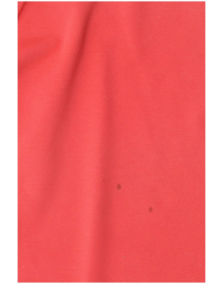 Lacoste Dame Polo Shirt Størrelse 46 XL Pink Bomuld