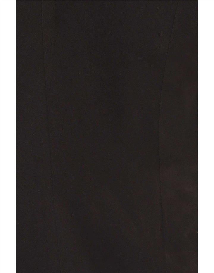 Ted Baker Dame 1 Knap Blazer Jakke Størrelse 3 Medium Sort Polyester