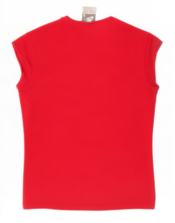 Nike T-shirt top til kvinder DK 8/10 Lille rød