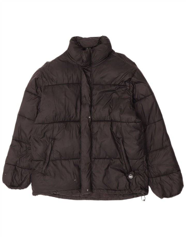 Zara Polstret Herrejakke UK 38 Medium Sort Polyamid