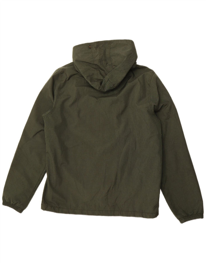ELEMENT Vindjakke med hætte til mænd UK 42 XL Khaki Polyester