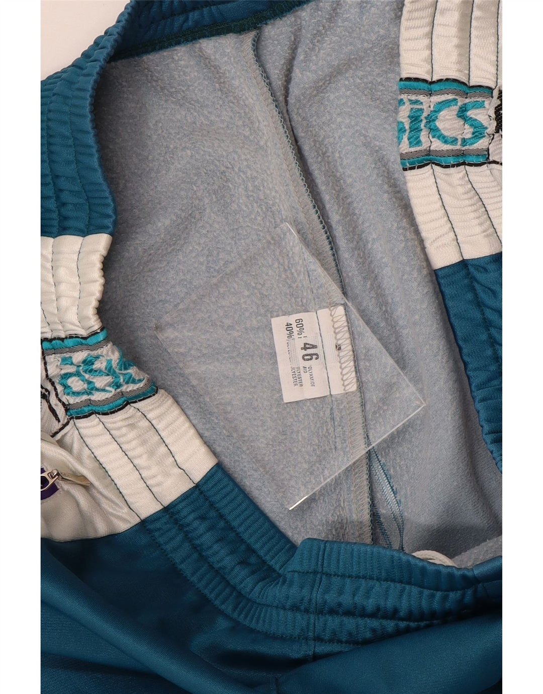 ASICS Grafisk træningsdragt bukser til mænd IT 46 Small Blue Colourblock