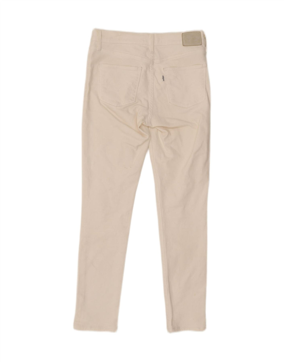 LEVI'S Womens 311 Shaping Skinny Jeans W27 L28 White Vintage Levi's and Second-Hand Levi's from Messina Hembry 